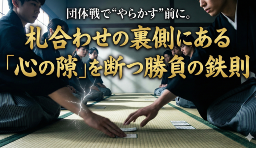 団体戦で“やらかす”前に。札合わせの裏側にある「心の隙」を消し去る勝負の鉄則 #215